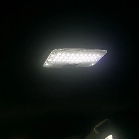 لتويوتا ل C-HR 2017-ON سيارة LED الداخلية مصابيح للقراءة حالة 2835SMD 6000K الأبيض قبة خريطة داخلي ضوء سقف القراءة ضوء in Saudi Arabia