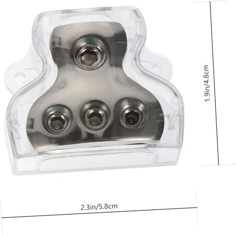 TEHAUX 2pcs Car Ground Distributor Power Distribution Block for Audio -Way Splitter Grounding Connection Suitable for Car Amplifiers and Speaker Setup in Saudi Arabia