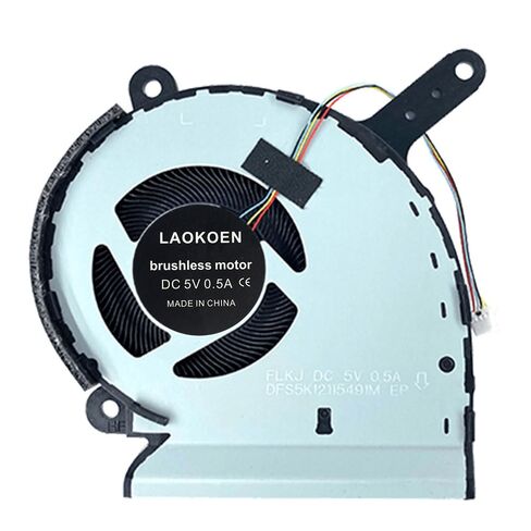 New Replacement Cooling Fans for ASUS ROG Strix G531GT G531GT-BI7N6 G531GT-BQ024T G531GD G531GD-GTX1050 P/N: DFS5K12115491M FLKJ 13N1-8TM0121 DFS5K12304363N FLLB DC5V 0.5A Fan in Saudi Arabia