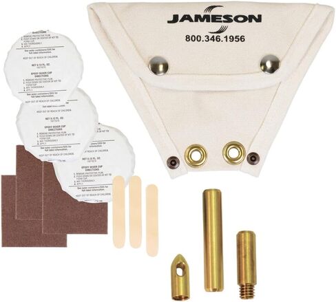 طقم ملحقات وإصلاح من Jameson 6-14-AK لقضيب قناة السمك الكهربائي من Easy Buddy لقضيب من الألياف الزجاجية مقاس 1/4 بوصة in Saudi Arabia