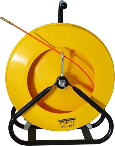 Jameson 10-316-300 Little Buddy Electrical Fish Tape Duct Rodder with 300 Feet of Fiberglass 3/16-inch Rod in Saudi Arabia