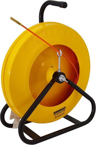 Jameson 10-316-300 Little Buddy Electrical Fish Tape Duct Rodder with 300 Feet of Fiberglass 3/16-inch Rod in Saudi Arabia