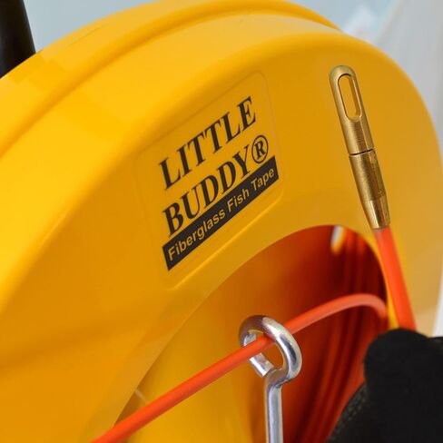 Jameson 10-316-300 Little Buddy Electrical Fish Tape Duct Rodder with 300 Feet of Fiberglass 3/16-inch Rod in Saudi Arabia