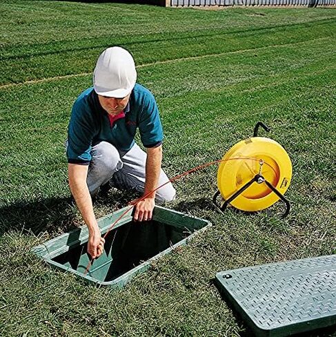 Jameson 10-316-300 Little Buddy Electrical Fish Tape Duct Rodder with 300 Feet of Fiberglass 3/16-inch Rod in Saudi Arabia