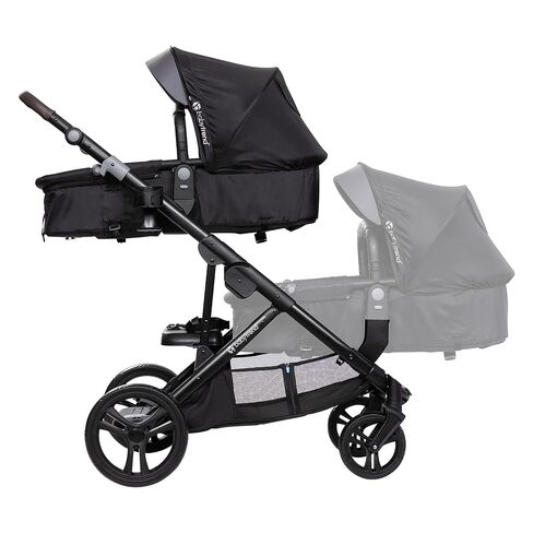 Baby Trend Morph Single to Double Stroller Second Seat, Dash Black in Saudi Arabia