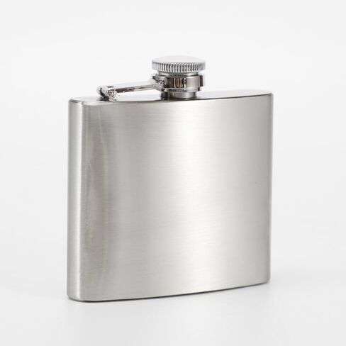 5 oz (140ml) Small Flask Stainless Steel Bottle – Portable Liquor Bottle with Screw Cap, Secure Cap, Perfect for Outdoor Use, Travel, Camping, and Parties 3.74 * 6.1Inch in Saudi Arabia