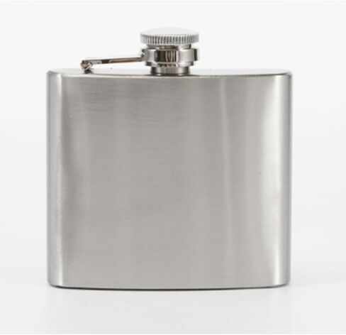 5 oz (140ml) Small Flask Stainless Steel Bottle – Portable Liquor Bottle with Screw Cap, Secure Cap, Perfect for Outdoor Use, Travel, Camping, and Parties 3.74 * 6.1Inch in Saudi Arabia