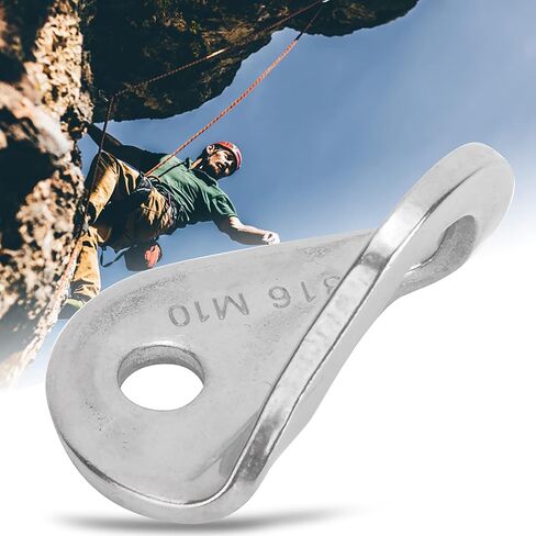 Explore Hanging Fixed Points Piton, 316 Stainless Steel Climbing Pitons with Thicken Climbing Hanging Point for Mountaineering Heading Engineering in Saudi Arabia