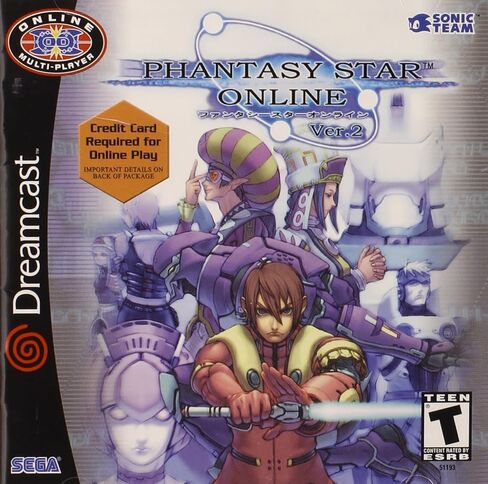 Phantasy Star Online الإصدار 2 - Sega Dreamcast in Saudi Arabia