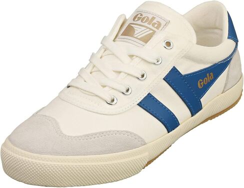 حذاء رياضة تنس الريشة للسيدات Gola ، Off-Off-White/Gold ، 6.5 in Kuwait