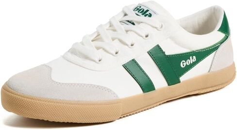 حذاء رياضة تنس الريشة للسيدات Gola ، Off-Off-White/Gold ، 6.5 in Kuwait