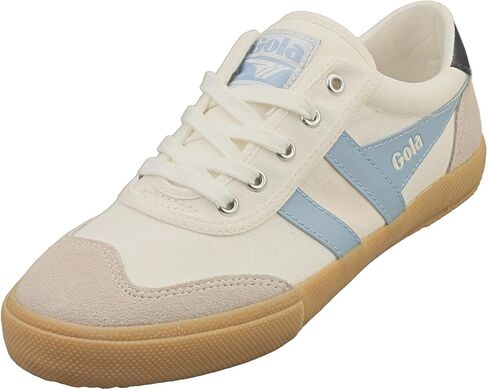 حذاء رياضة تنس الريشة للسيدات Gola ، Off-Off-White/Gold ، 6.5 in Kuwait