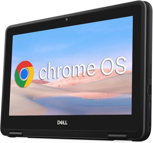كمبيوتر محمول Dell Chromebook 11 3100 2 في 1 بشاشة لمس 11.6 بوصة، سيليرون N4000، ذاكرة وصول عشوائي 4 جيجابايت، 32 جيجابايت eMMC، نوع C، نظام تشغيل Chrome (متجدد) in Kuwait