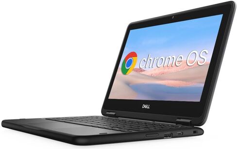 كمبيوتر محمول Dell Chromebook 11 3100 2 في 1 بشاشة لمس 11.6 بوصة، سيليرون N4000، ذاكرة وصول عشوائي 4 جيجابايت، 32 جيجابايت eMMC، نوع C، نظام تشغيل Chrome (متجدد) in Kuwait