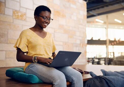 كمبيوتر محمول Dell Chromebook 11 3100 2 في 1 بشاشة لمس 11.6 بوصة، سيليرون N4000، ذاكرة وصول عشوائي 4 جيجابايت، 32 جيجابايت eMMC، نوع C، نظام تشغيل Chrome (متجدد) in Kuwait