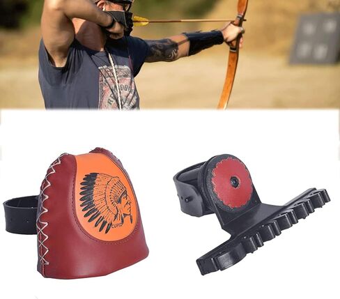 FUNTRESS 4/6 Arrows Quiver Quick Release Leather Archery Slide-On Quiver Holder Quiver Detach Lock Bow Quiver Quick Release Arrow Quiver(Only Quiver) in Saudi Arabia
