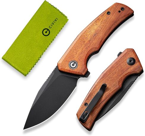 CIVIVI Pocket Knife for EDC, Regulatron Folding Knife for Men with Flipper Opener, Liner Lock, 2.98" Nitro-V Blade G10 Handle for Camping, Hunting C23006-1 in Saudi Arabia