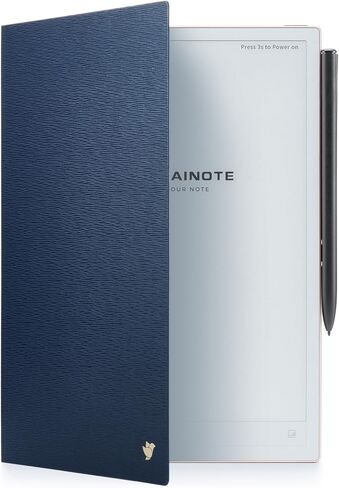 iflytek AINOTE 2 Bundle Blue-10.65'' E-Ink Tablet، 4.2 مم سامسونج ملاحظة تدوين الكمبيوتر اللوحي دعم AI الصوت إلى النص، تحويل الكتابة اليدوية، متعدد اللغات مدعوم من ChatGPT-5 للعمل/الاجتماع/الدراسة in Saudi Arabia