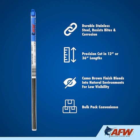 American Fishing Wire Tooth Proof Tournament Straight Lengths in Saudi Arabia