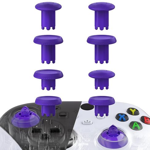 عصا التحكم eXtremeRate ThumbsGear V3 القابلة للتبديل لأجهزة Xbox Series X/S، 4 أعواد تحكم محدبة ومقعرة قابلة للتعديل للارتفاع لأجهزة Xbox One S/X/Elite، لجهاز Nintendo Switch Pro - أحمر قرمزي in Kuwait