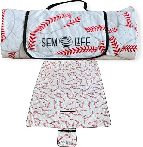 Baseball Outdoor Stadium Blanket XL 80x60 Reversible Soft Fleece in Saudi Arabia
