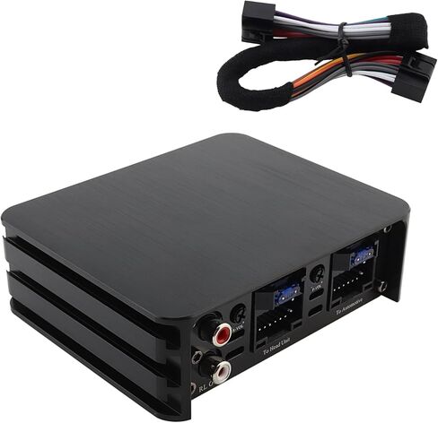 4-Channel Full-Range Amplifier, 4 Channel 80W x 4 Class A/B Audio Modification Power Amplifier Digital Sound Processor for Android Car Player in Saudi Arabia