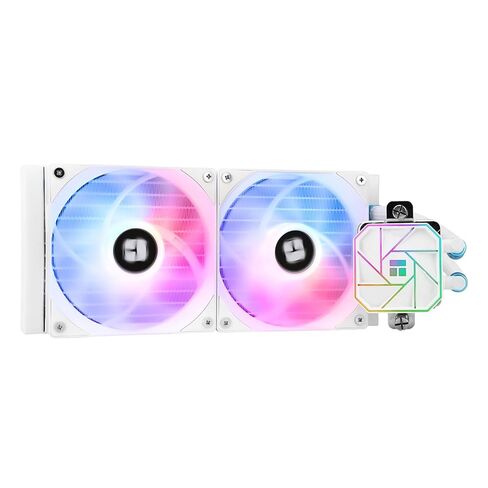Thermalright Aqua Elite 240 White V3 مبرد وحدة المعالجة المركزية لتبريد المياه، مراوح PWM ARGB مزدوجة مع محامل S-FDB، مضخة فعالة للتحكم في PWM، لـ AMD/AM4/AM5، Intel LGA1150/1151/1200/2011/1700 in Saudi Arabia