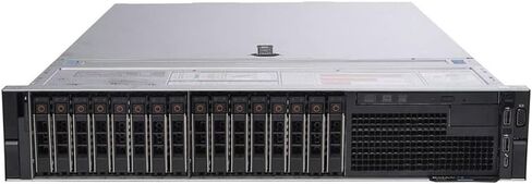 خادم PowerEdge Dell R740 | 2X Gold 6240 2.6 جيجا هرتز = 36 نواة | 64 جيجا رام | 16x محرك أقراص SAS HDD جديد سعة 1.2 تيرابايت (متجدد) in Kuwait
