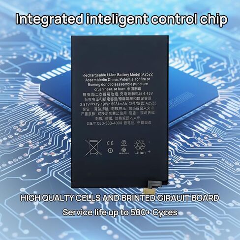 بطارية A2522 متوافقة مع iPad mini 2021 الجيل السادس A2522 A2567 A2568 A2569 EMC 4043 4044 iPad14,1 iPad14,2 WiFi MK7M3LL/A MK7T3LL/A MLWL3LL/A MK7R3LL/A LL/A in Kuwait
