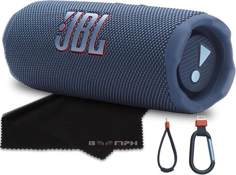 JBL Flip 7 Portable Bluetooth Speaker, IP68 Waterproof, Dustproof, Drop-Proof, PushLock System, AI Sound Boost, 16H Battery – Black – Boomph's Comprehensive Ultimate Performance Cloth Solution in Saudi Arabia