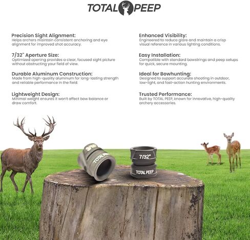 TOTAL PEEP Sight PRO لصيد القوس والألمنيوم in Saudi Arabia