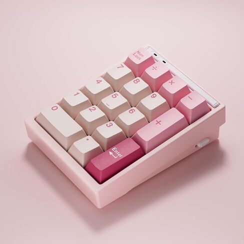 BOYI Y17 لوحة أرقام ميكانيكية من الألومنيوم، لوحة مفاتيح رقمية RGB لاسلكية، لوحة أرقام سريعة الإصدار، بلوتوث 5.0/2.4G/Type-C ثلاثي الوضع قابل للتبديل السريع 17 مفتاحًا PBT Keycap لوحة مفاتيح ماكرو لأجهزة الكمبيوتر المحمول/الكمبيوتر الشخصي/TKL لوحات المفات in Kuwait
