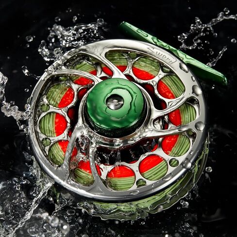 بكرة صيد السمك بذبابة السيف من Piscifun مع خط ومجموعة أدوات صيد مكونة من 6 قطع in Saudi Arabia