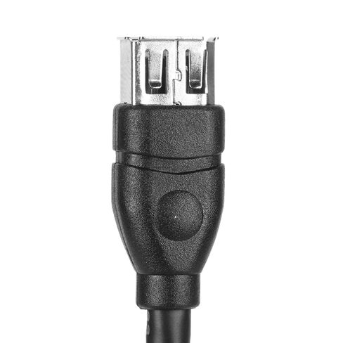 كابل محول Firewire إلى USB، كابل محول Firewire IEEE 1394 6 Pin أنثى إلى USB A ذكر، كابل Firewire إلى USB 2.0 AM للماسح الضوئي لكاميرا الطابعة، 20 سم in Saudi Arabia