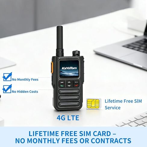 Lifetime Free Rapid GPS Unlimited Range Global Walkie Talkies – Long Range Two Way Radio, IP65 Waterproof, AI Noise Cancellation for Nationwide Outdoor, Logistics, Road Trips & Family (2-Pack) in Saudi Arabia