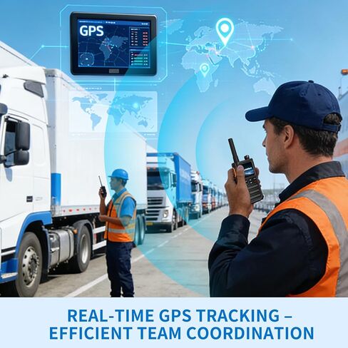 Lifetime Free Rapid GPS Unlimited Range Global Walkie Talkies – Long Range Two Way Radio, IP65 Waterproof, AI Noise Cancellation for Nationwide Outdoor, Logistics, Road Trips & Family (2-Pack) in Saudi Arabia