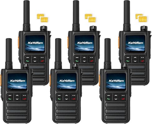 Lifetime Free Rapid GPS Unlimited Range Global Walkie Talkies – Long Range Two Way Radio, IP65 Waterproof, AI Noise Cancellation for Nationwide Outdoor, Logistics, Road Trips & Family (2-Pack) in Saudi Arabia