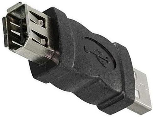 USB إلى 6 دبوس محول نوع ذكر إلى Firewire 1394 أنثى محول التوصيل للكاميرات الهاتف 6 دبوس USB محول in Kuwait