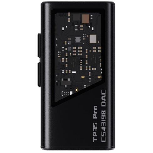 EPZ Mini Portable IEM DAC Hi-Fi Decoder مضخم سماعة الرأس دونجل USB-C إلى 3.5/4.4 مم مع شرائح CS43198 المزدوجة، يدعم الصوت عالي الدقة 32 بت/384 كيلو هرتز، وتعديل EQ ومكالمات الميكروفون in Kuwait