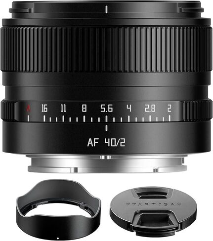 TTArtisan 40mm F2 L, AF 40mm f/2 L Full Frame Auto Focus Lens for L Mount System Cameras Compatible with Sigma FP, FPL, Compatible with Panasonic S1RII, S5, S5M2, S9 (L-Mount) in Saudi Arabia