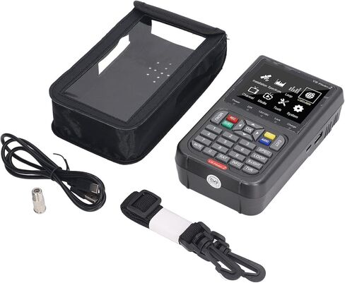 جهاز اكتشاف الأقمار الصناعية بشاشة LCD مدمج لتحليل طيف البطارية للمنزل، V8 Finder 2، لإعداد قرص الأقمار الصناعية in Saudi Arabia