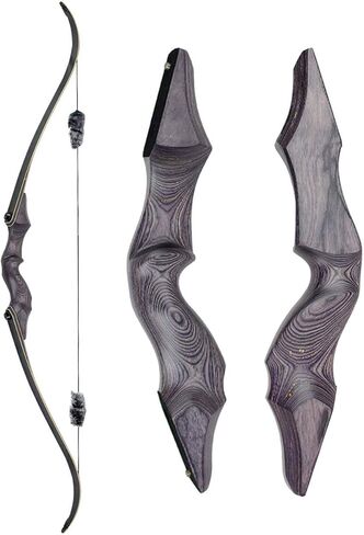 Obert Archery Takedown Recurve Bow 60inch 30lbs,35lbs,40lbs,45lbs,50lbs,55lbs,60bs Traditional Hunting Bows Target Shooting Practice for Right Hand in Saudi Arabia