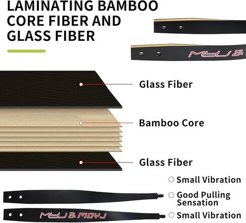 Poison Bee Hunting Bow. 40 '' Traditional Bow is Designed for Teenagers to Train in Archery and Prepare for Archery Hunting15~25LB in Saudi Arabia