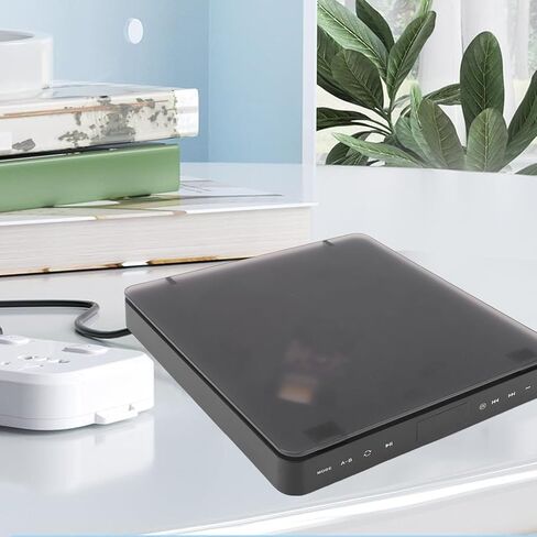 مشغل DVD PUUSOKEI HDMI للتلفزيون، مشغل DVD عالي الدقة 1080 بكسل لجميع المناطق مع جهاز تحكم عن بعد ومنفذ HDMI AV، يدعم أقراص DVD USB/TF، متوافق مع نظام PAL/NTSC in Kuwait