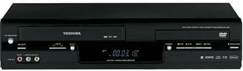 مشغل كومبو DVD VCR من Toshiba SD-V295 Tunerless (متجدد) in Saudi Arabia