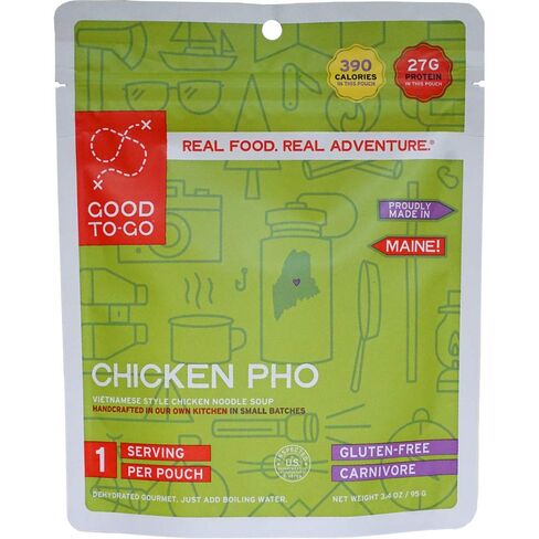 GOOD TO-GO White Bean Chicken Chili (Single Serving) | Camping & Backpacking Food | Just Add Water Backpacking Meals | Good To-Go Dehydrated Meals Taste Better Than Freeze Dried Food in Saudi Arabia