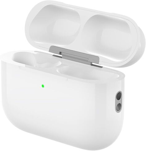 علبة شحن بديلة لأجهزة AirPods Pro 3 (إصدار 2025)، شاحن محمول 700 مللي أمبير مع زر مزامنة بلوتوث (سماعات الأذن غير متضمنة) in Kuwait