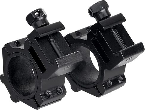 25.4/30/34mm Scope Rings, Medium/High Profile Scope Mounting Ring for 11/21mm Rail with Picatinny Top Rail Cover Heavy-Duty Screws, 2 Pack in Saudi Arabia