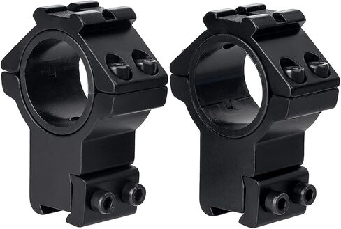 25.4/30/34mm Scope Rings, Medium/High Profile Scope Mounting Ring for 11/21mm Rail with Picatinny Top Rail Cover Heavy-Duty Screws, 2 Pack in Saudi Arabia