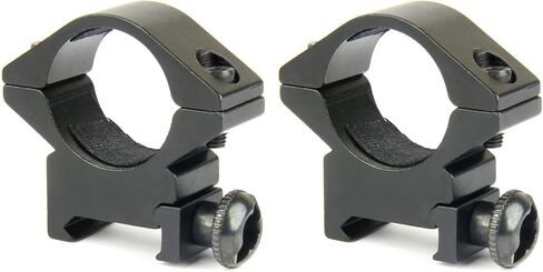 TACFUN Two Pair High + Low Profile 25.4mm / 1" Scope Ring Scope Mount Picatinny Weaver Rail in Saudi Arabia